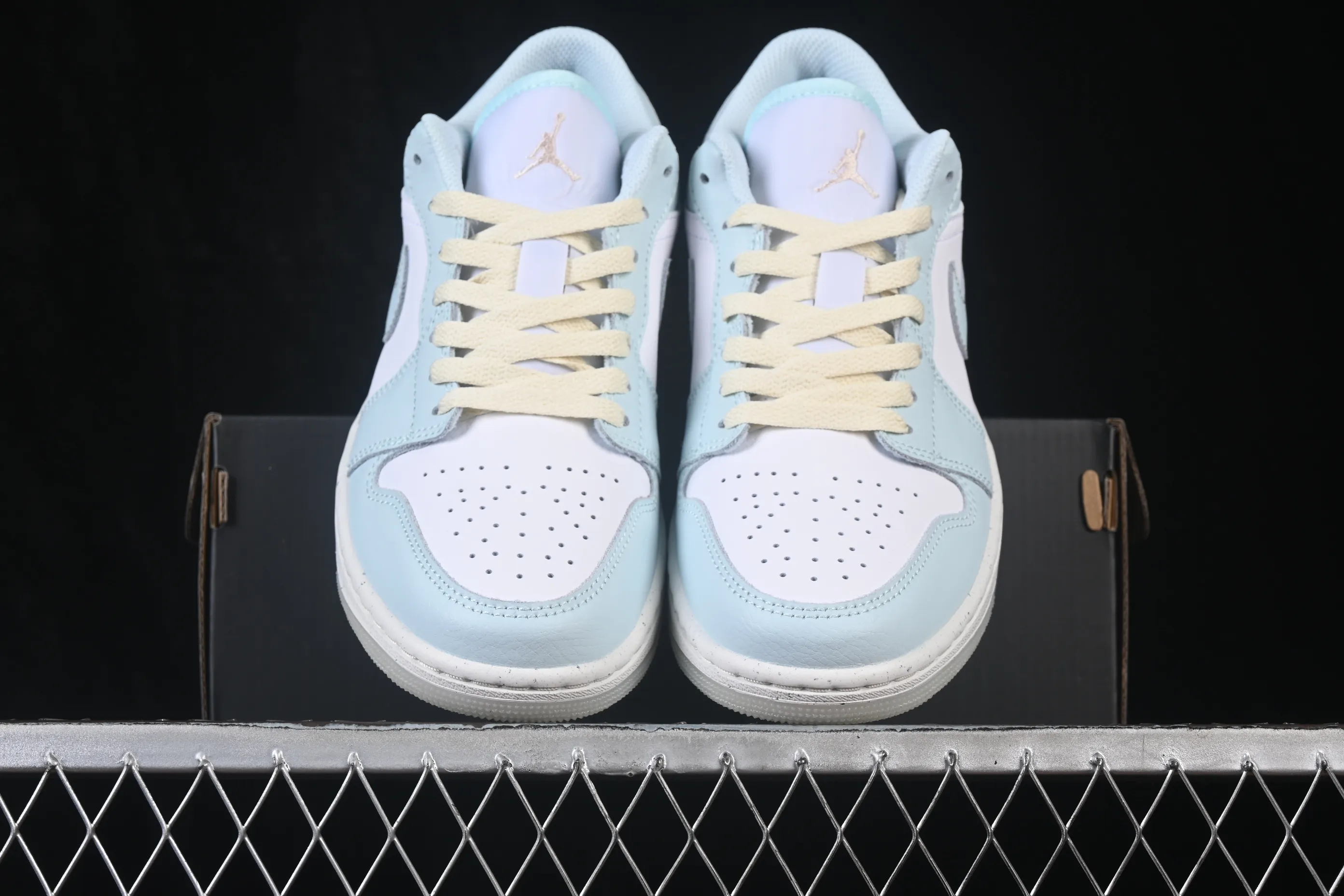 All categories Air Jordan Jordan series basketball shoes Air Jordan 1 Low G version pure original Air Jordan 1 Low AJ1 Joe 1 blue and white low-top retro culture basketball shoes HJ5999-400